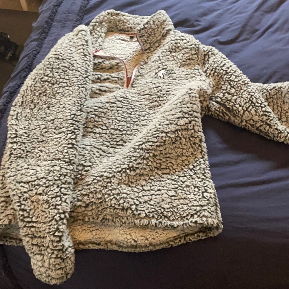 POOK yeti quarter zip